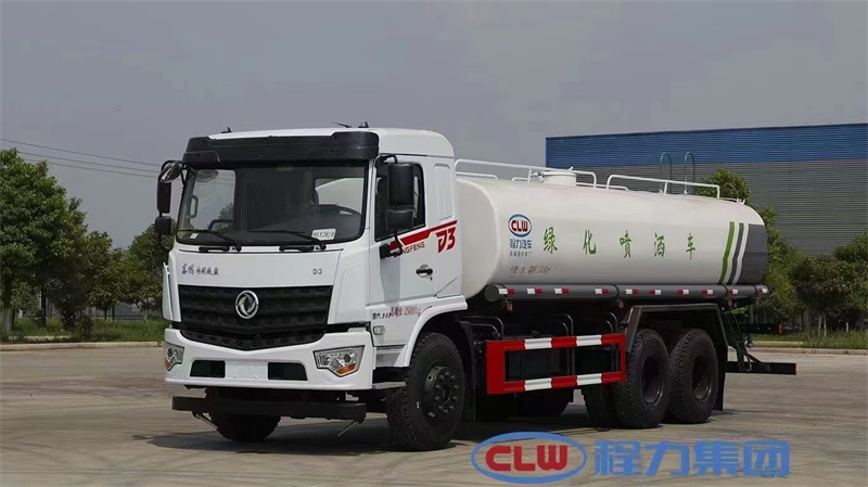 國六20立方東風(fēng)專底后雙橋 灑水車